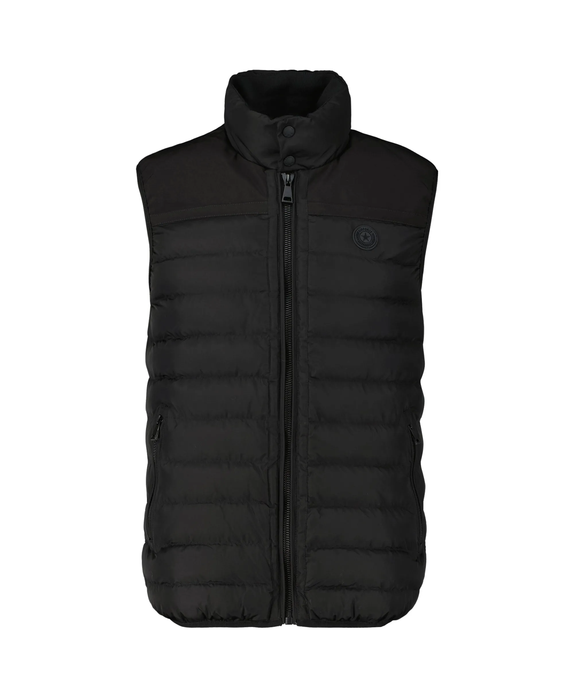 Airforce Bodywarmer Jas Zwart*Heren Jassen