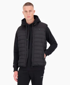 Airforce Bodywarmer Padded Zwart*Heren Jassen