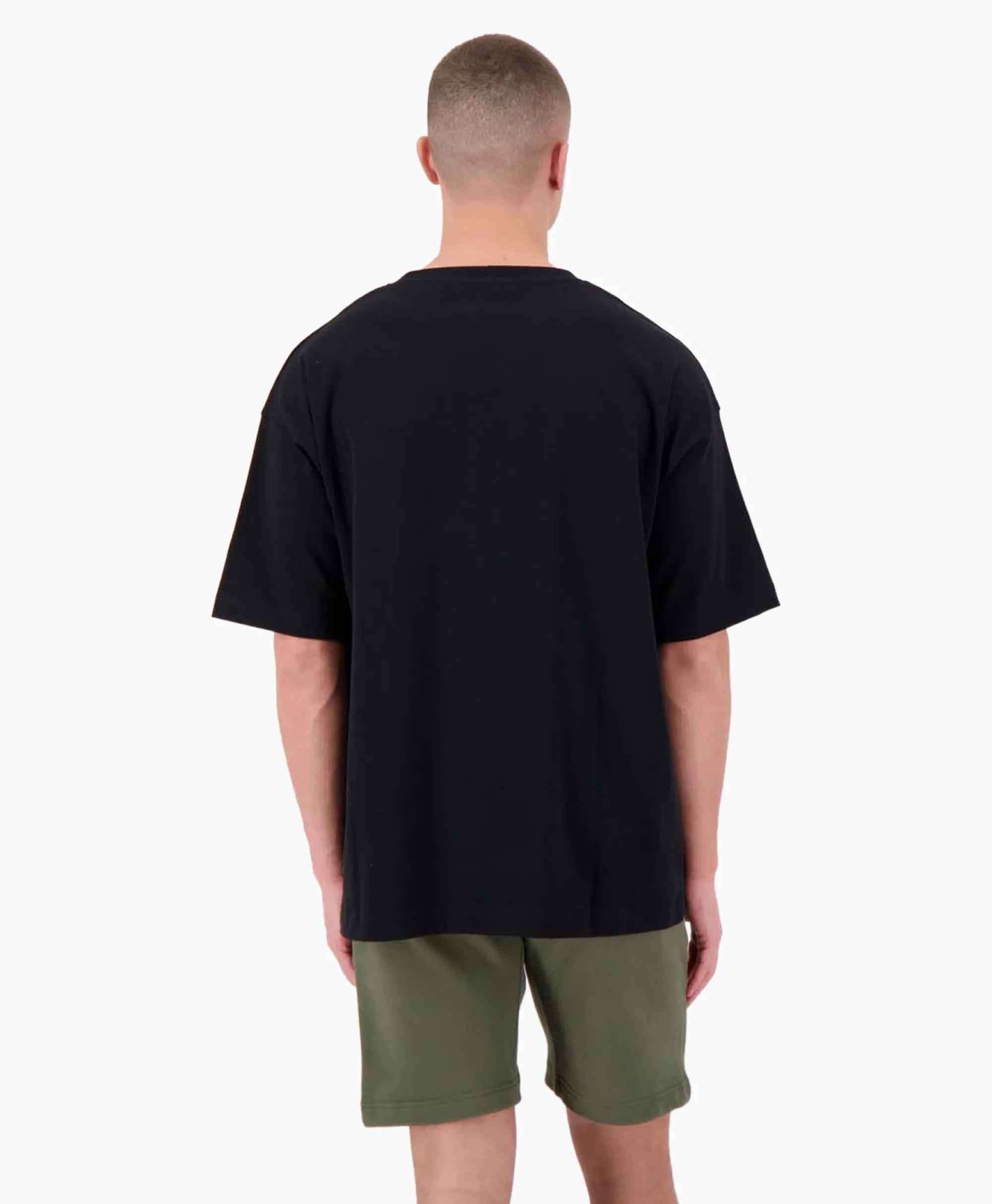 Airforce T-Shirt Korte Mouw Oversized Ttt Embro Zwart*Heren T-Shirts