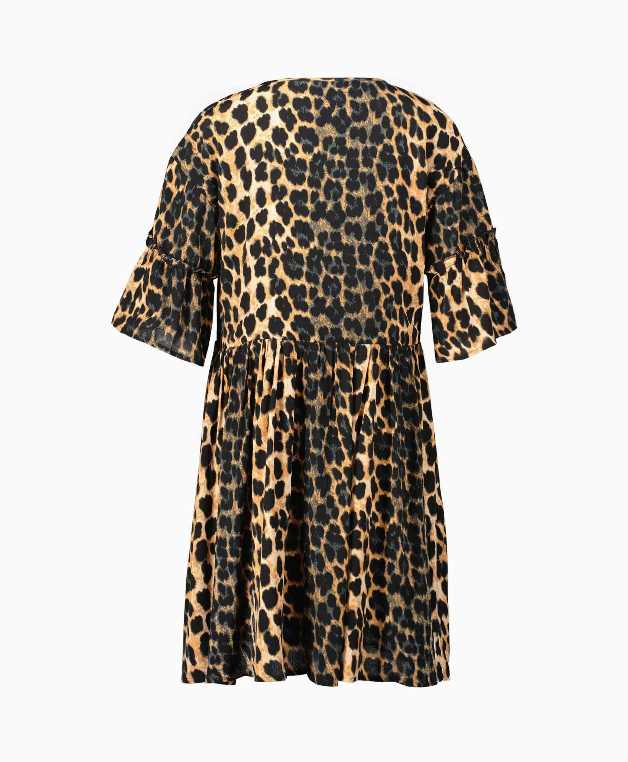 Alix The Label Jurk Ladies Woven Animal Dress Print + 2 Kleurig*Dames Bruiloftskleding