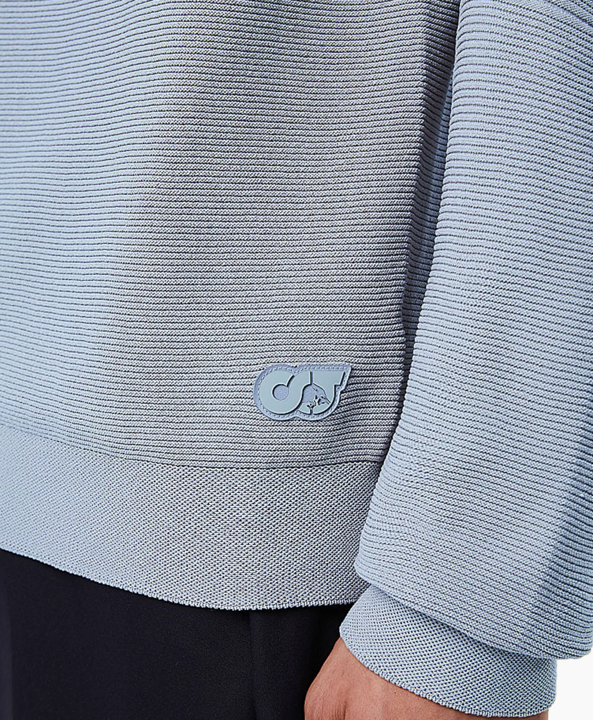 Alpha Tauri Sweater Fosop Licht Blauw*Heren Truien