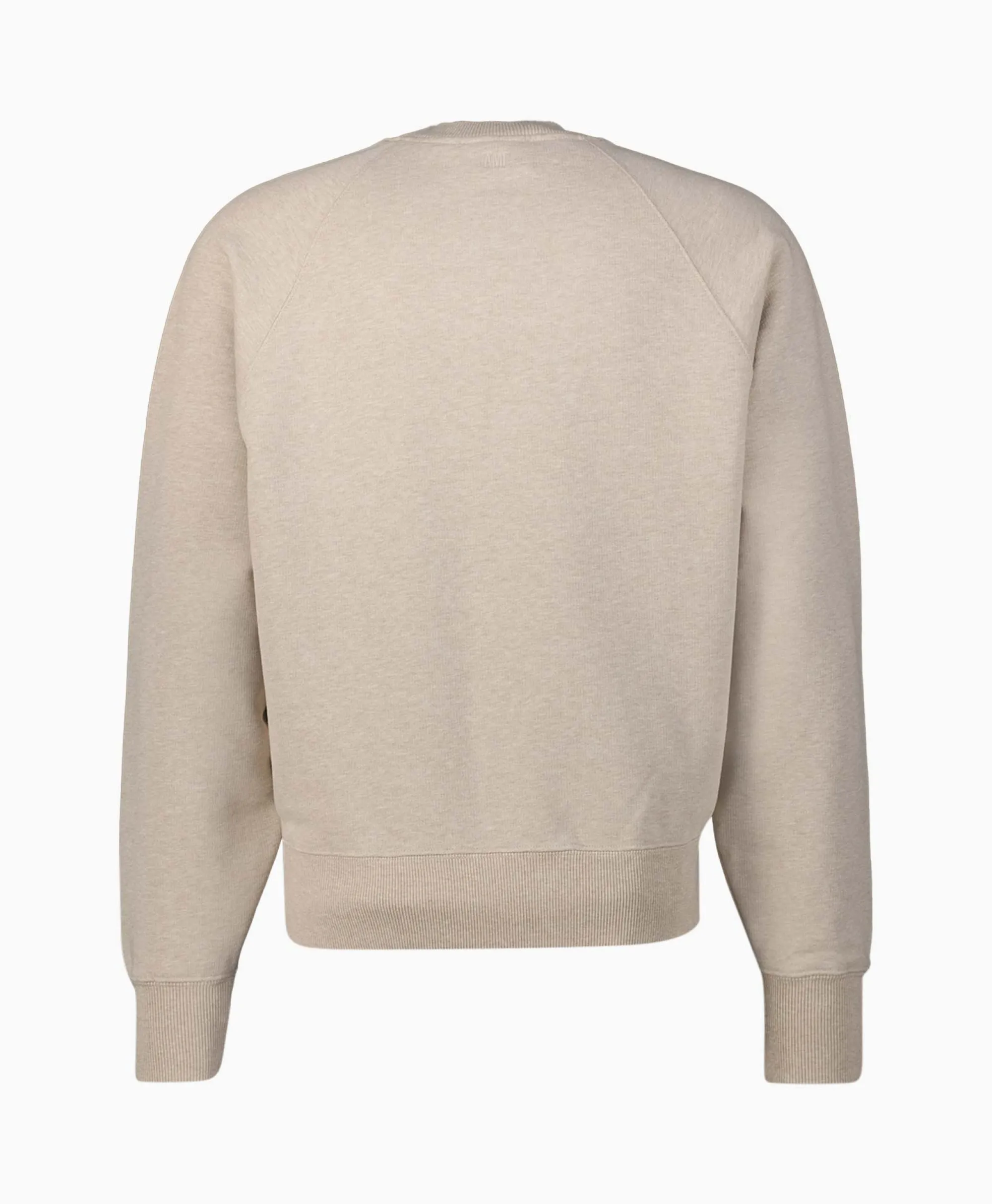 Ami Paris Sweater Ami De Coeur Ecru*Heren Truien