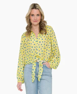 Anna Van Toor Blouse 43A05-03377 Licht Groen*Dames Blouses