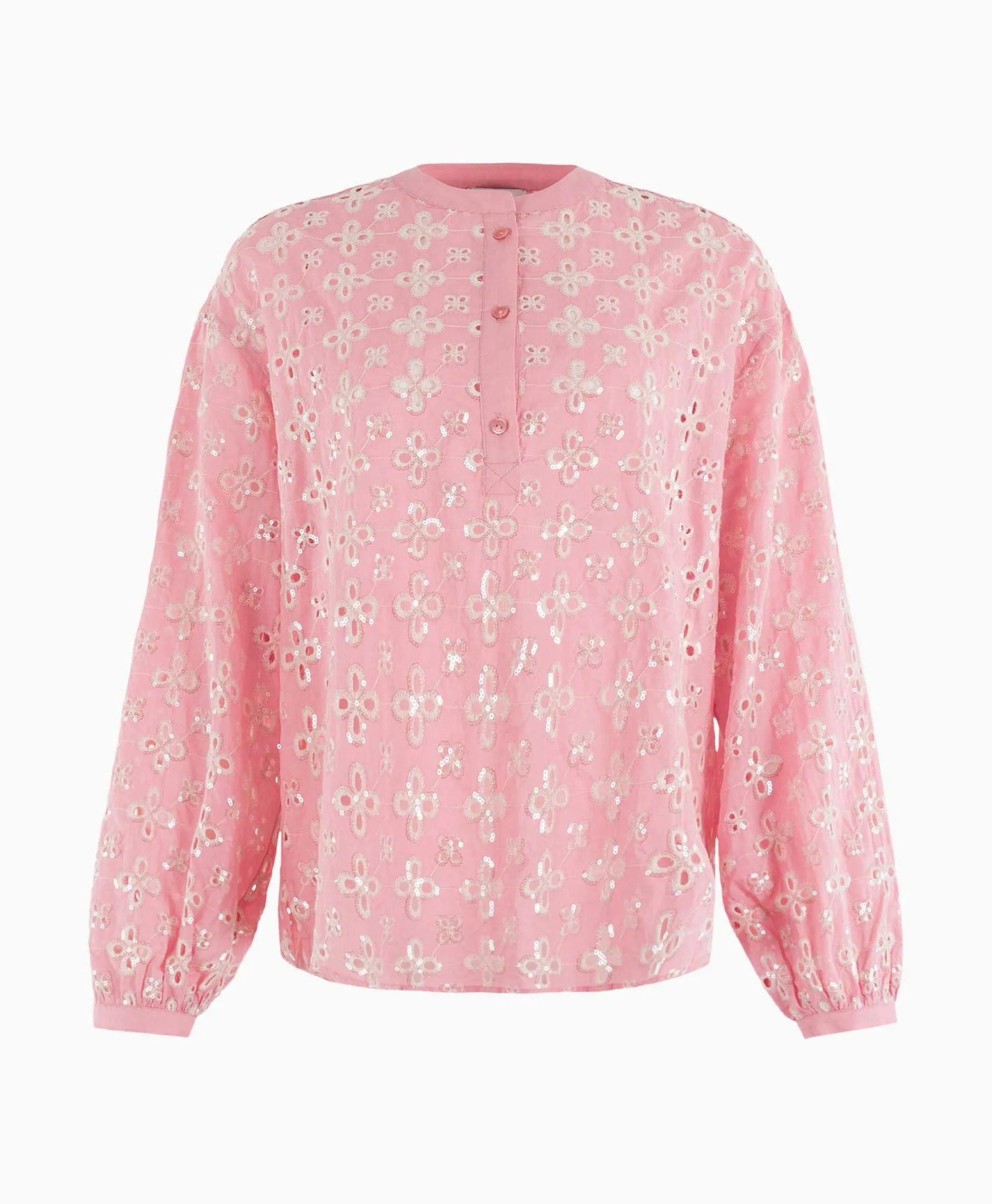 Anna Van Toor Blouse 17A05-03393 Rose*Dames Blouses
