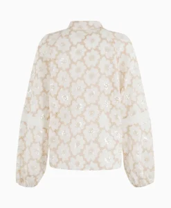 Anna Van Toor Blouse 17A05-03445A Zand*Dames Blouses