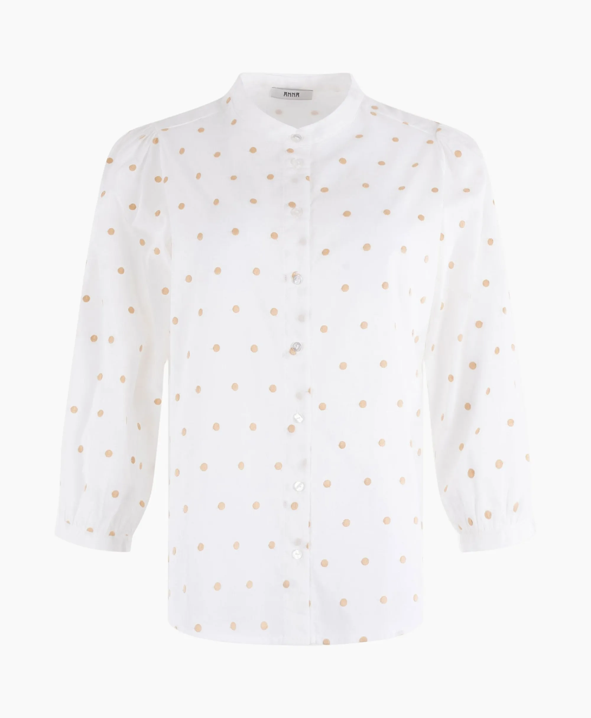 Anna Van Toor Blouse 17A05-03065C Off White*Dames Blouses