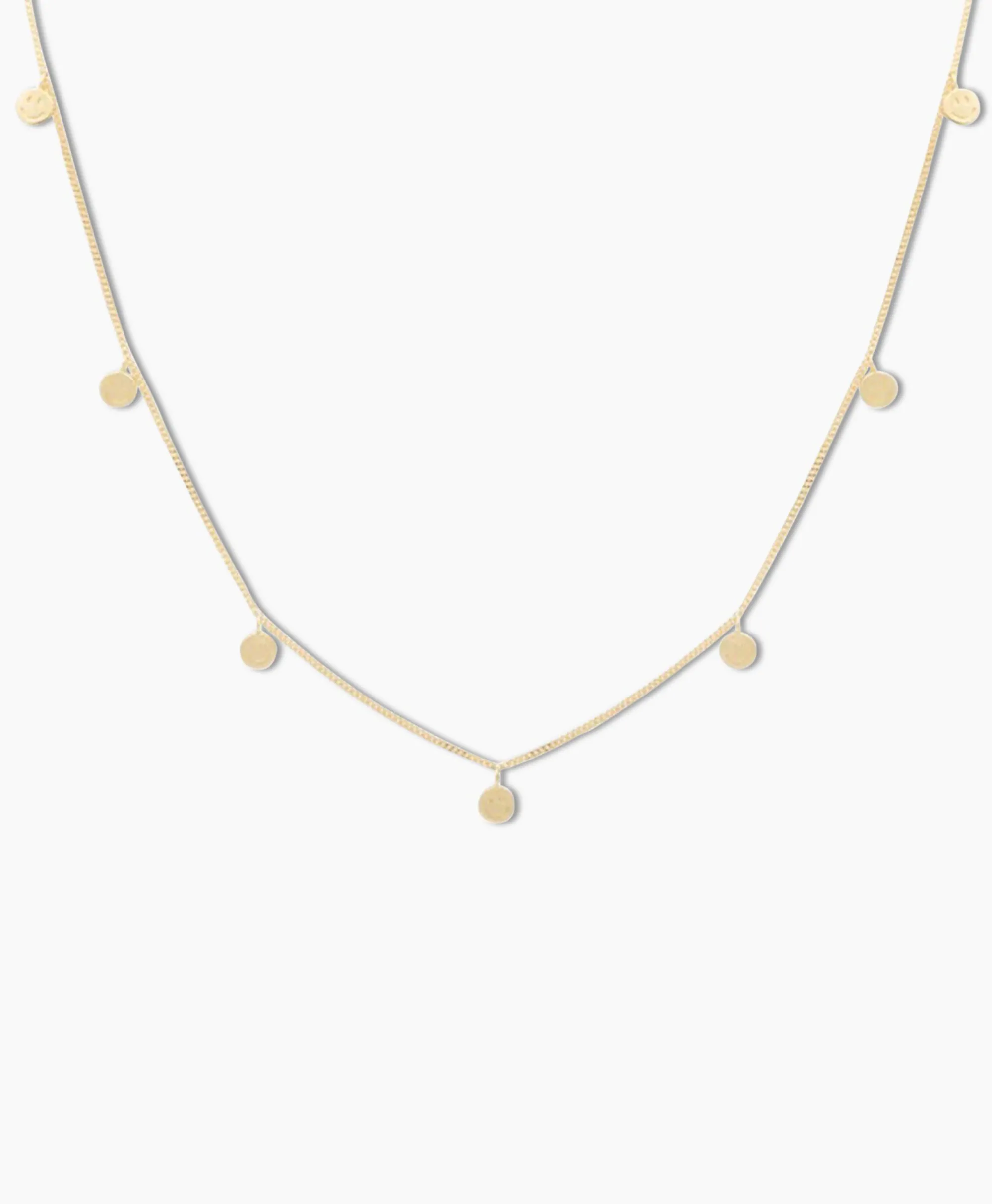 Anna+nina Ketting Smiley Goud*Dames Sieraden