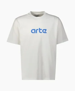 Arte Antwerp T-Shirt Korte Mouw Front Arte Chest Wit*Heren T-Shirts