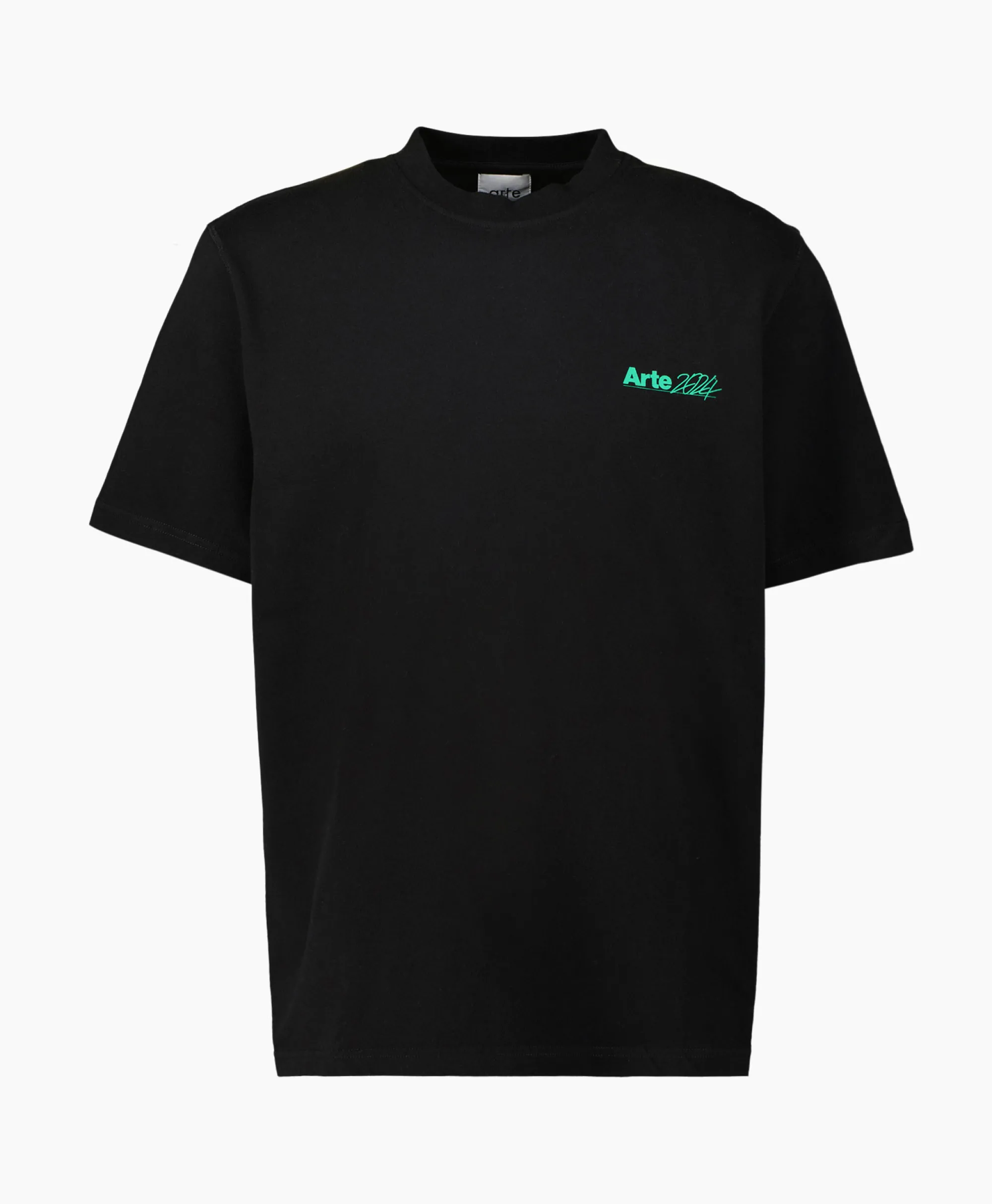 Arte Antwerp T-Shirt Korte Mouw Arte 2024 Back Zwart*Heren T-Shirts