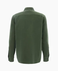 Aspesi Overhemd Camicia Ut-Shirt Groen*Heren Overhemden