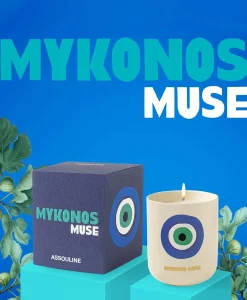Assouline Kaars Mykonos Muse - Travelfrom Home Candle Diversen*Lifestyle Lifestyle