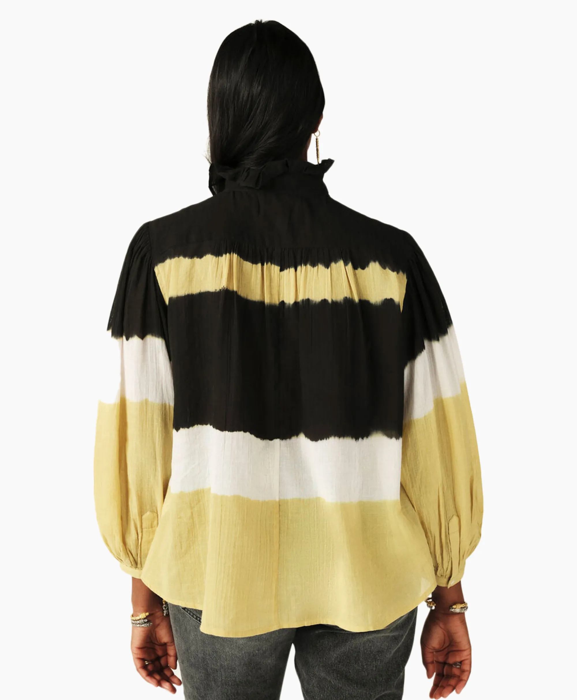 Ba&sh Ba&Sh Blouse Harvey Geel*Dames Blouses