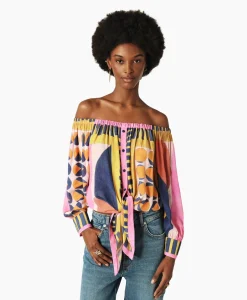 Ba&sh Ba&Sh Blouse Malena Roze*Dames Blouses