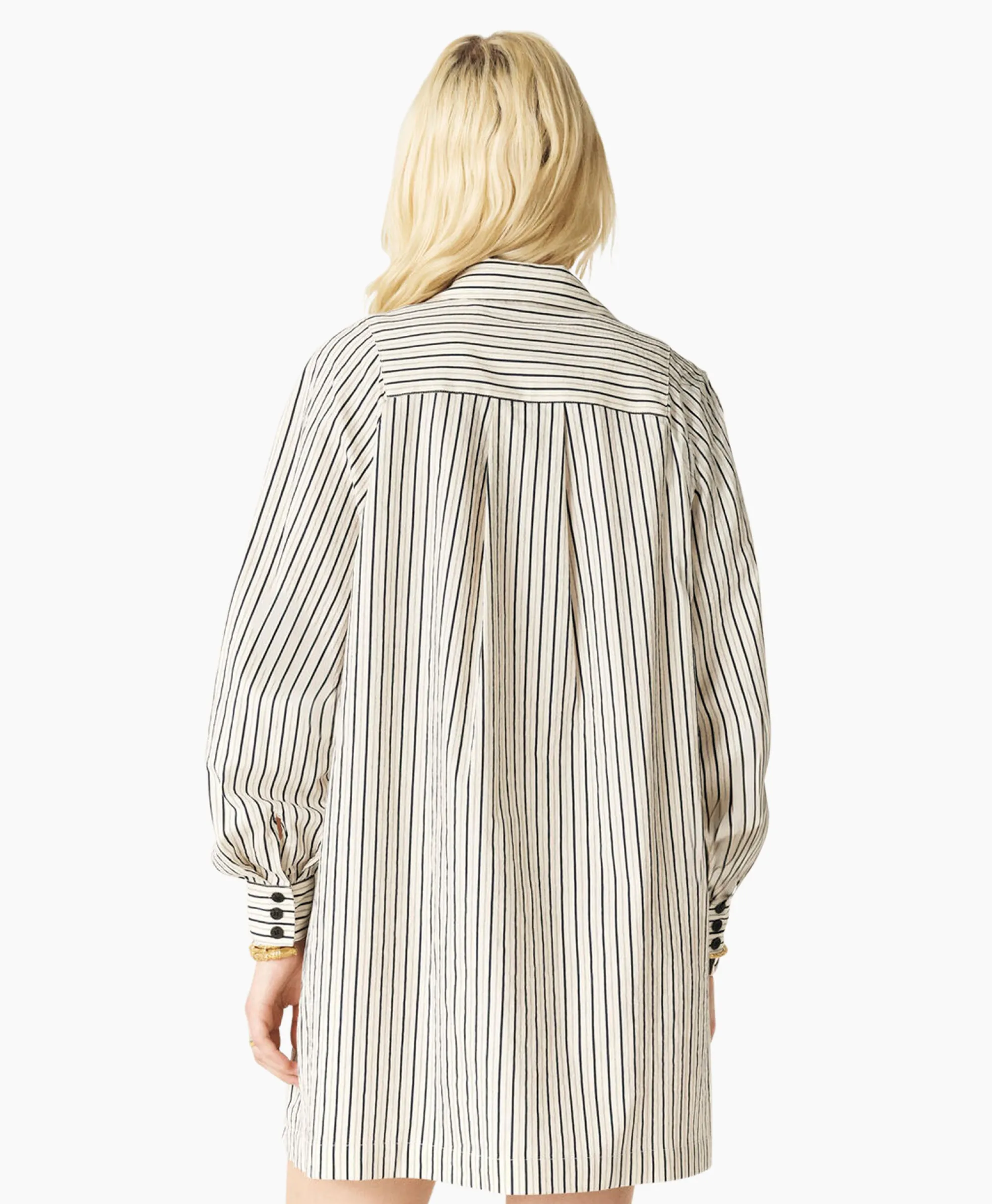 Ba&sh Ba&Sh Mini Jurk Fadia Ecru*Dames Jurken