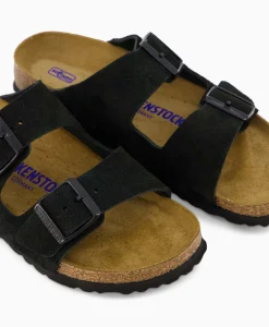 Birkenstock Sandaal Zonder Hak Arizona Sfb Zwart*Dames Sandalen