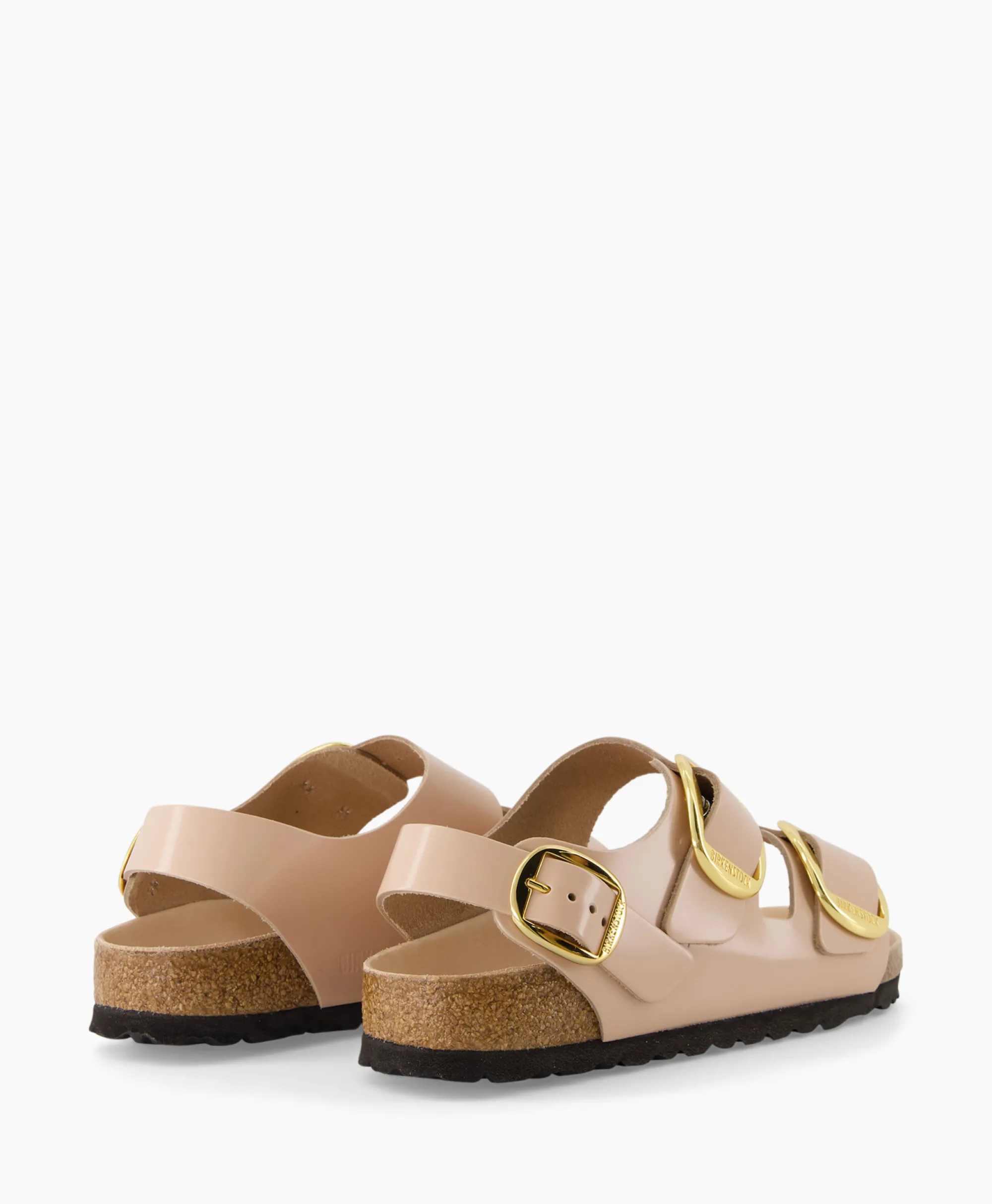 Birkenstock Sandaal Zonder Hak Milano Beige*Dames Sandalen