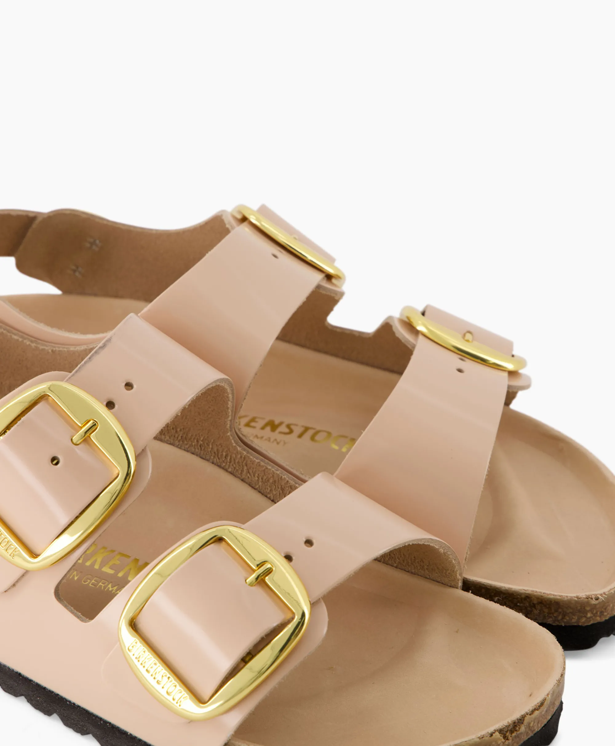 Birkenstock Sandaal Zonder Hak Milano Beige*Dames Sandalen