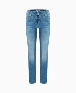 Cambio Jeans Parla Shaping Highrise Superstretch Licht Blauw*Dames Broeken