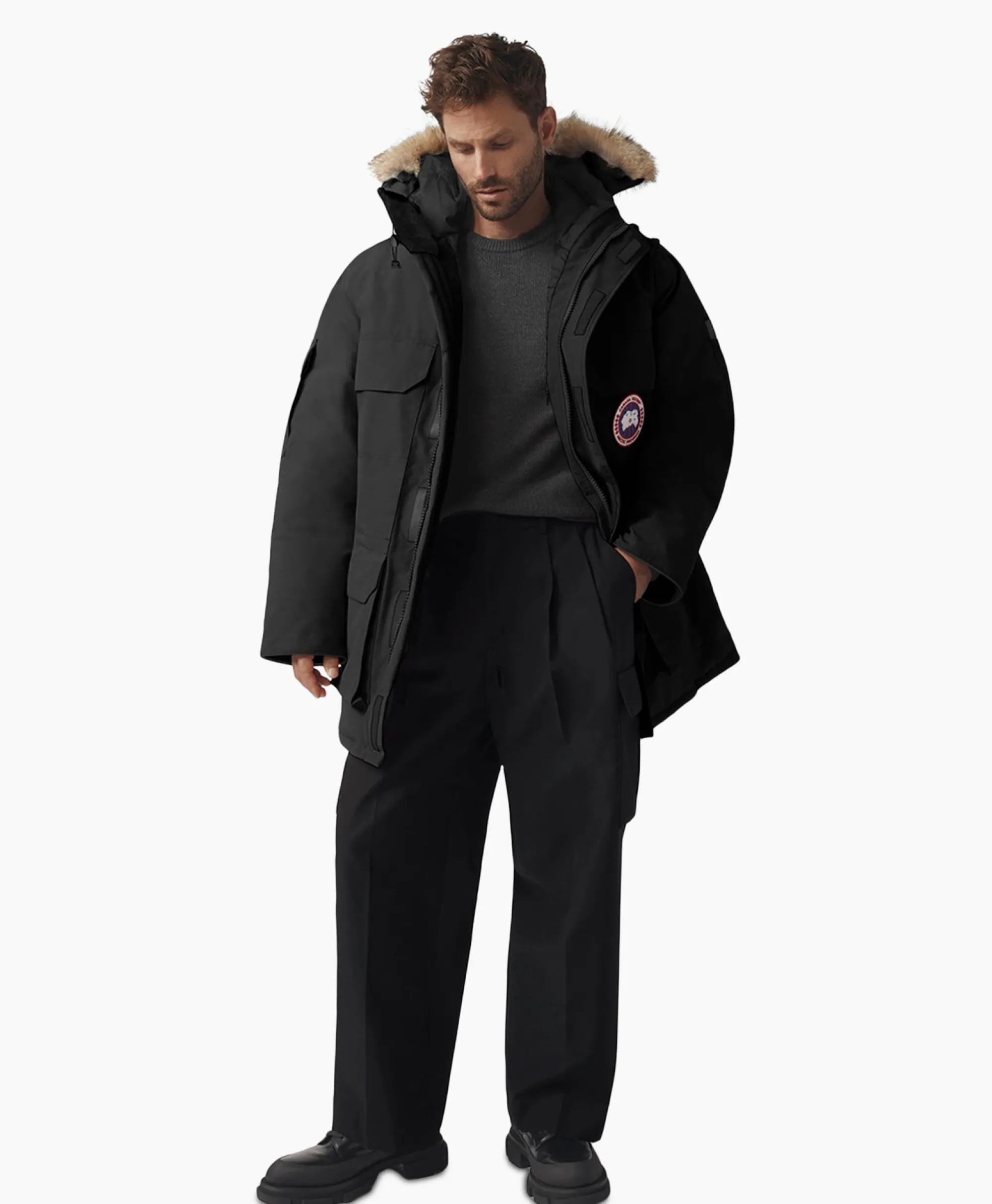 Canada Goose Parka Expedition Zwart*Heren Jassen