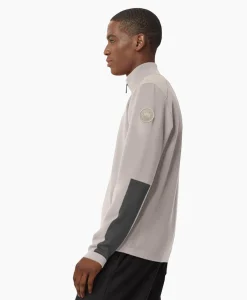 Canada Goose Pullover Stormont Quarter Zip Grijs*Heren Truien