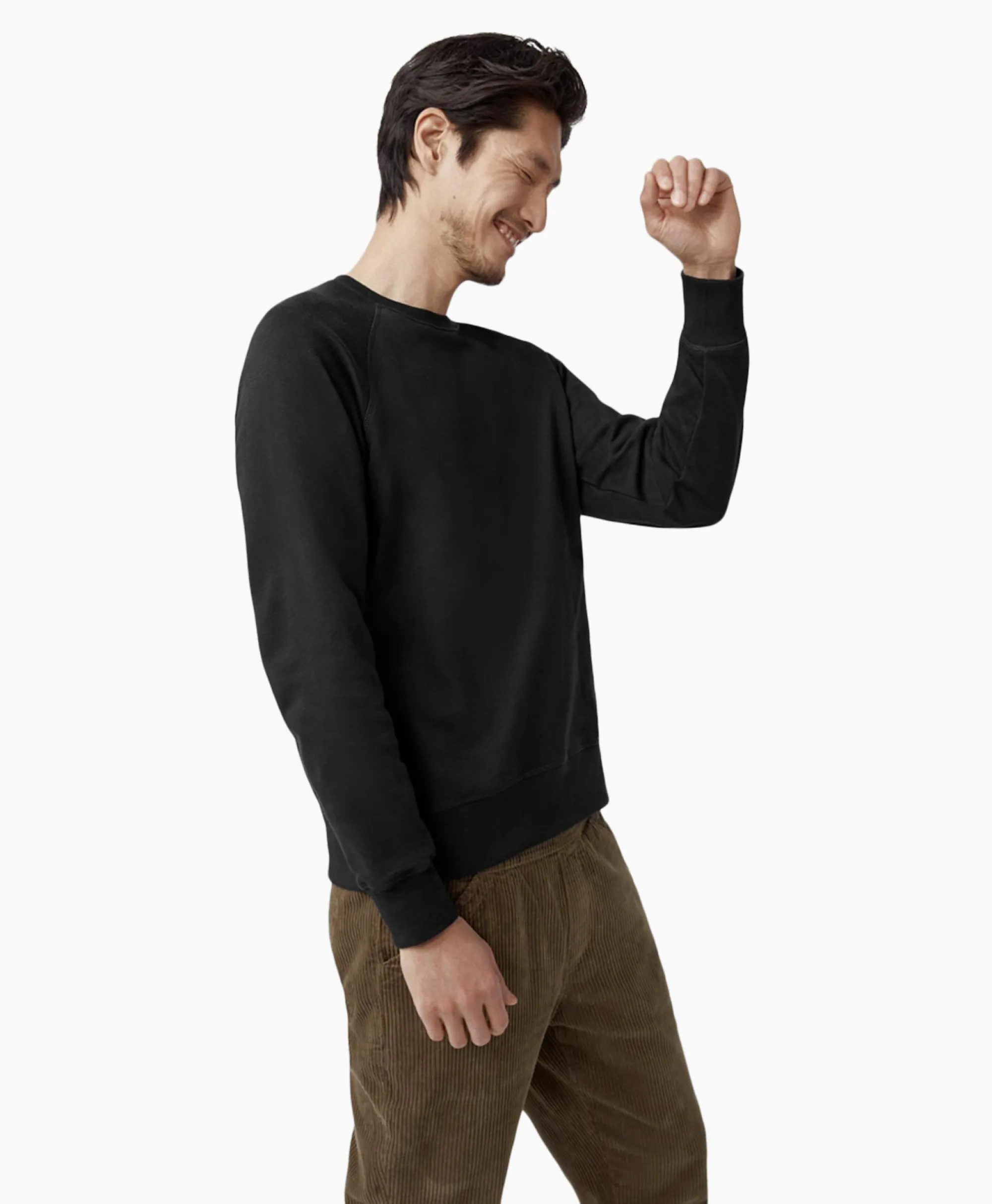 Canada Goose Sweater Huron Men's Crewneck Zwart*Heren Truien