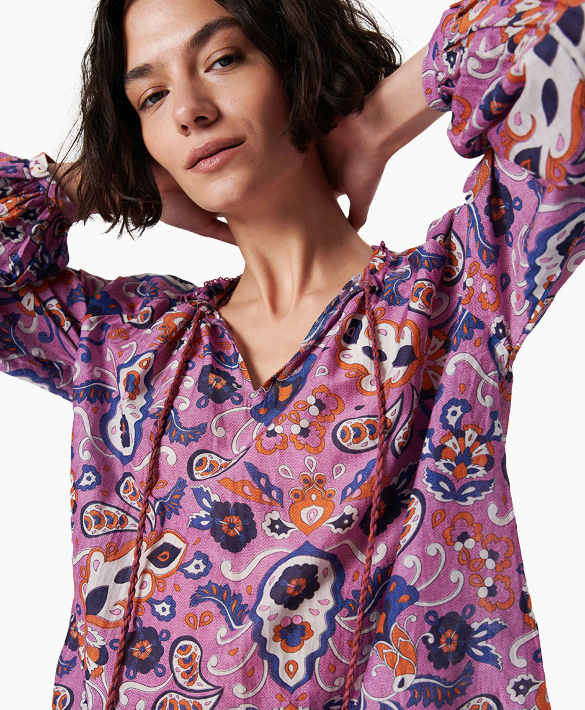 Chufy Blouse Juniper Rose*Dames Blouses