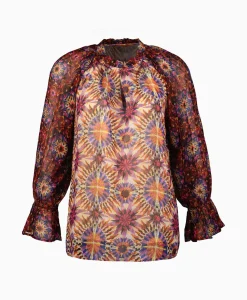 Chufy Blouse Lena Bordeaux*Dames Blouses