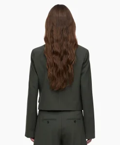 Closed Blazer Fitted Groen*Dames Blazers