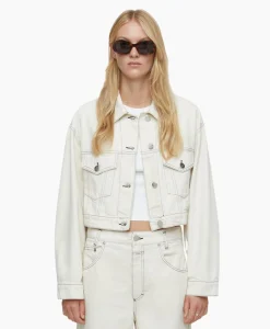 Closed Jack Boxy Denim Off White*Dames Jassen