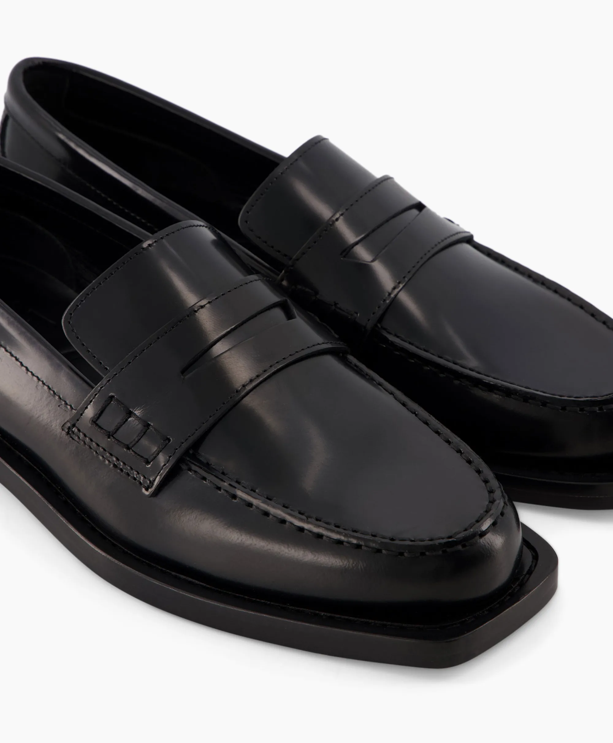 Closed Loafer Zwart*Dames Instappers