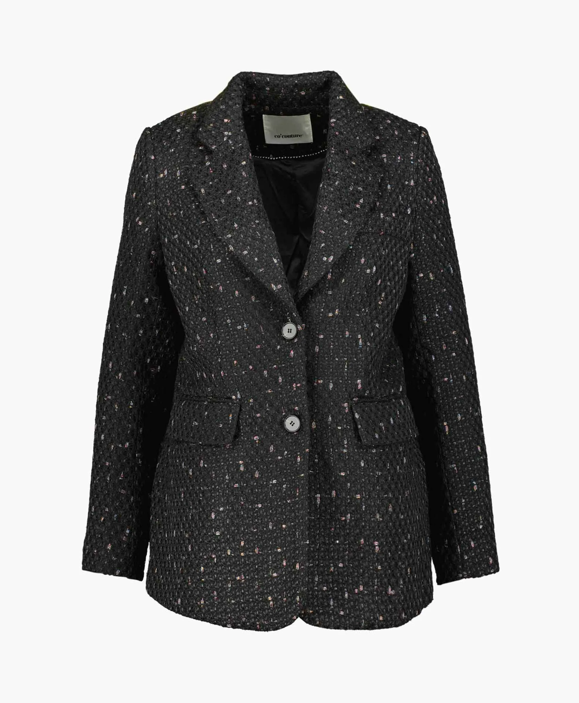 Co'couture Co'Couture Blazer Mitzicc Boucle Zwart*Dames Blazers