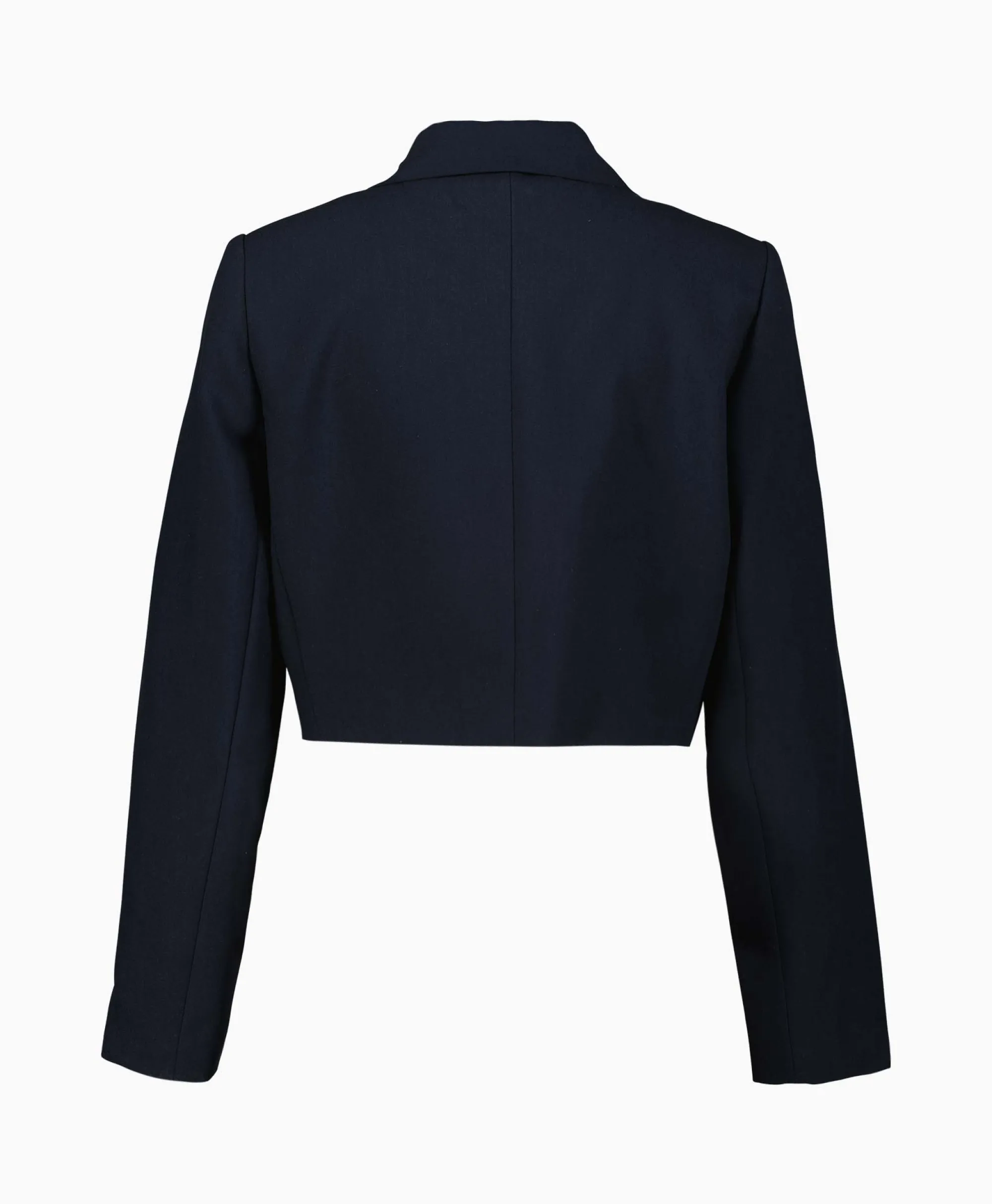 Co'couture Co'Couture Blazer Vola Crop Donker Blauw*Dames Blazers