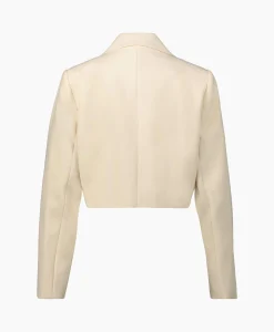 Co'couture Co'Couture Blazer Vola Crop Beige*Dames Blazers