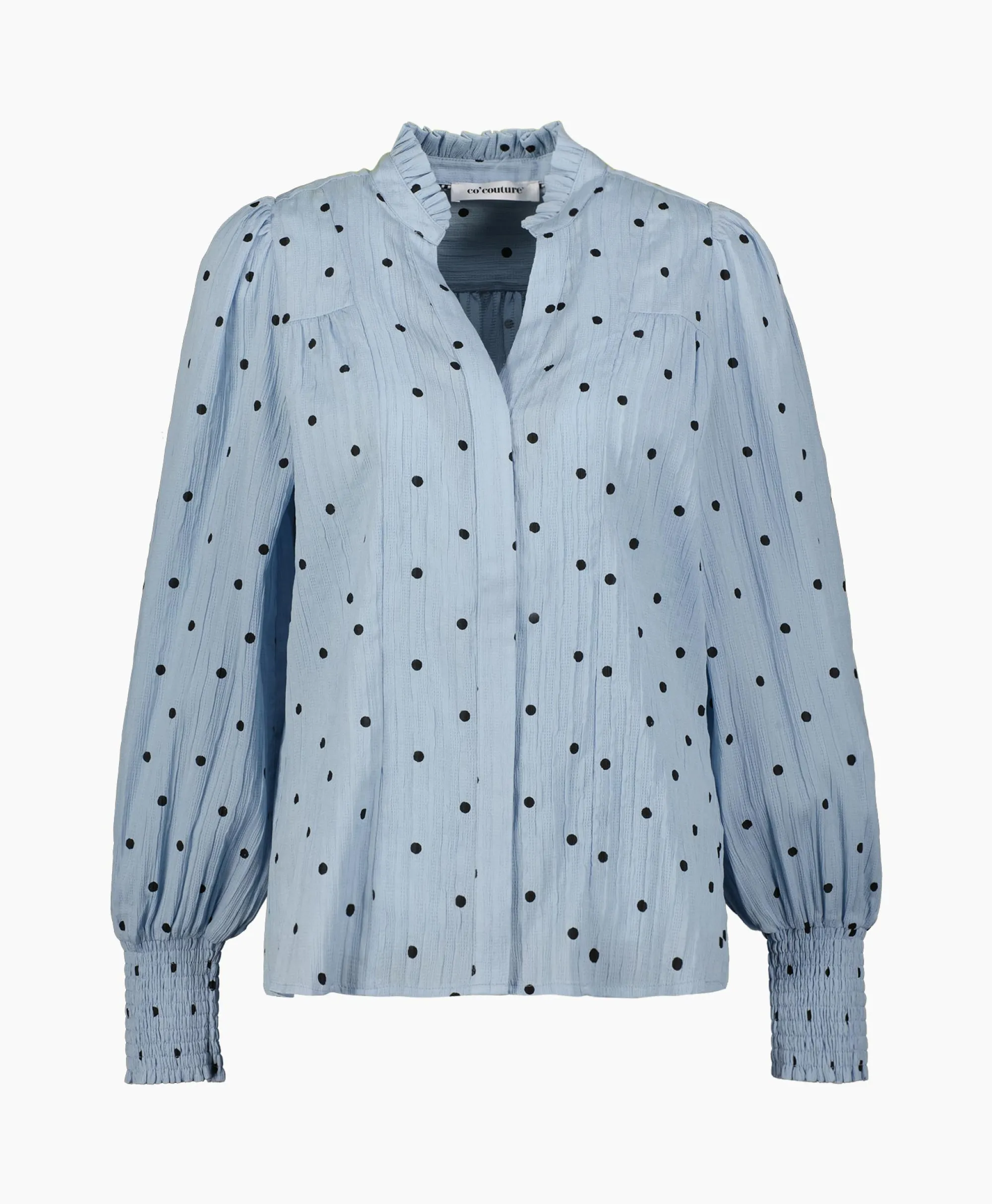 Co'couture Co'Couture Blouse Dora Dot Blauw*Dames Blouses