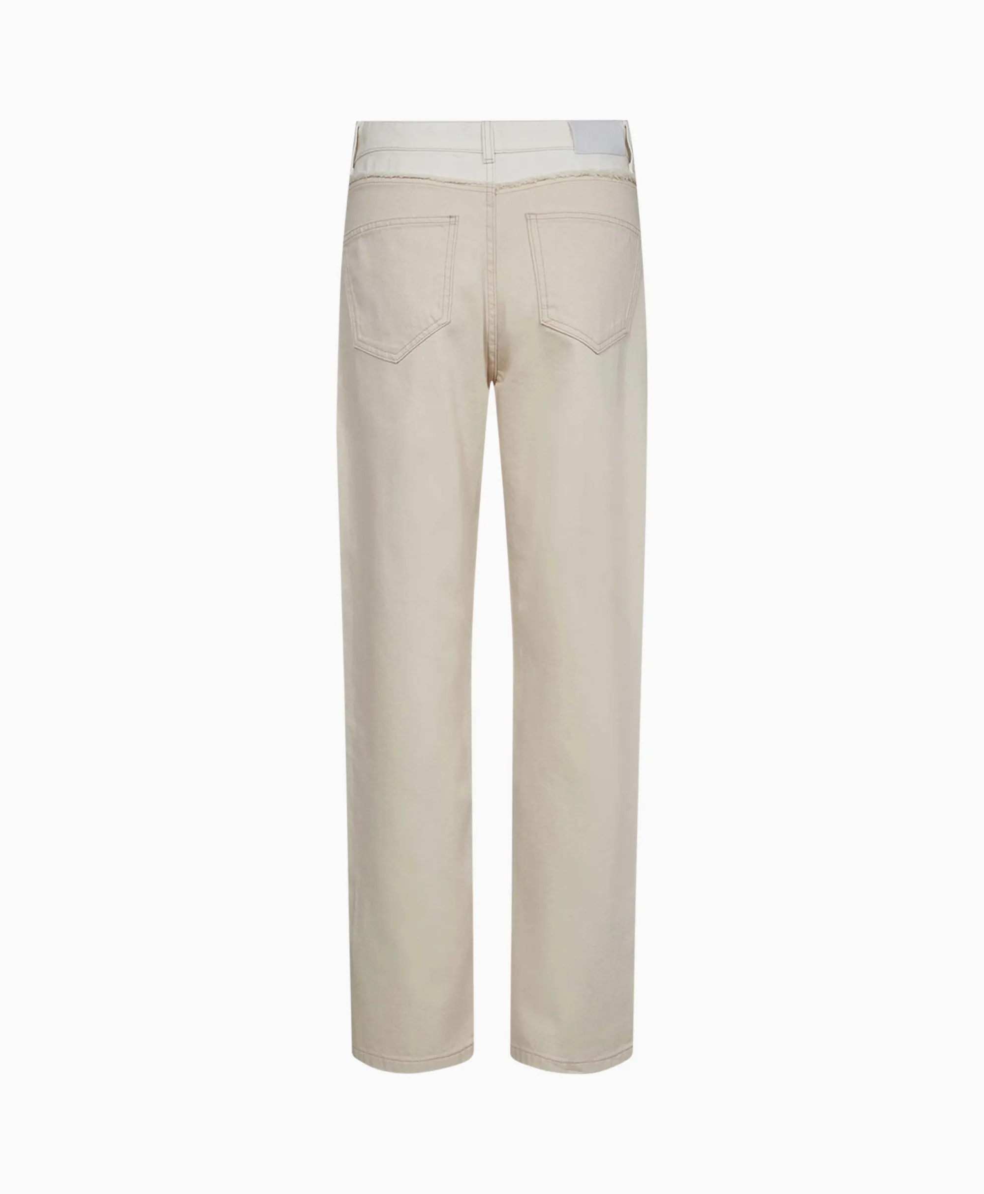 Co'couture Co'Couture Jeans Flash Long Blockoff White*Dames Broeken