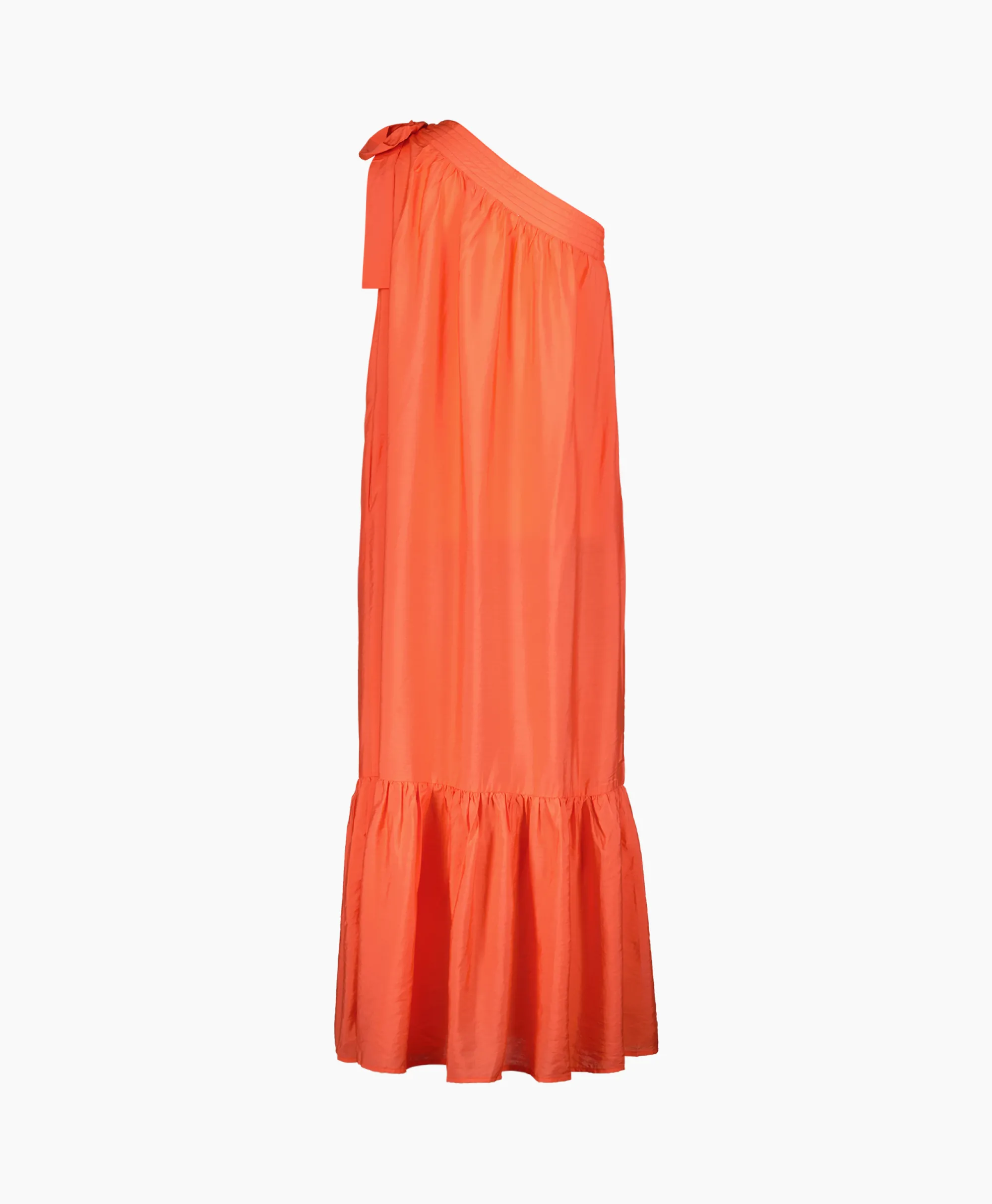 Co'couture Co'Couture Maxi Jurk Callum Assymetrisch Peach*Dames Jurken