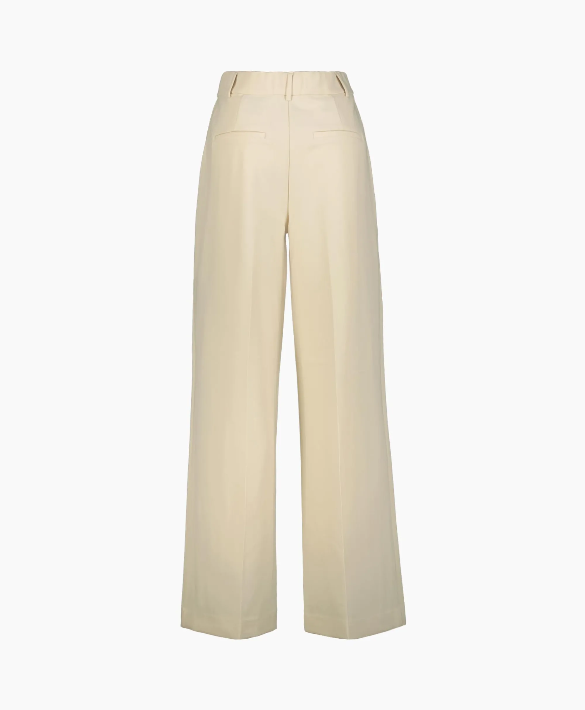 Co'couture Co'Couture Pantalon Vola Long Pleat Beige*Dames Broeken