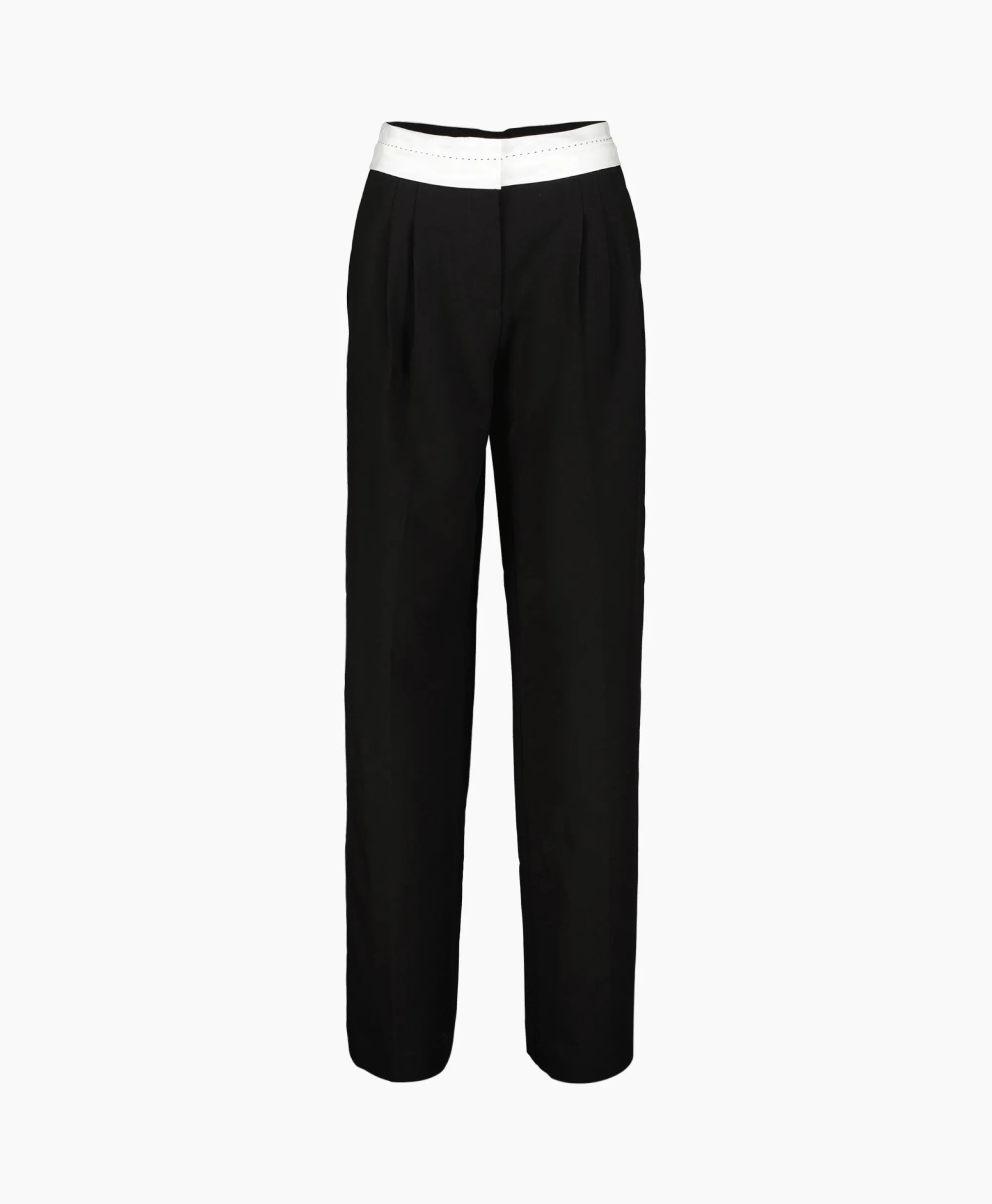 Co'couture Co'Couture Pantalon Vola Reverse Waist Zwart*Dames Broeken