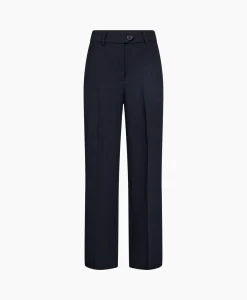 Co'couture Co'Couture Pantalon Vola Wide Donker Blauw*Dames Broeken