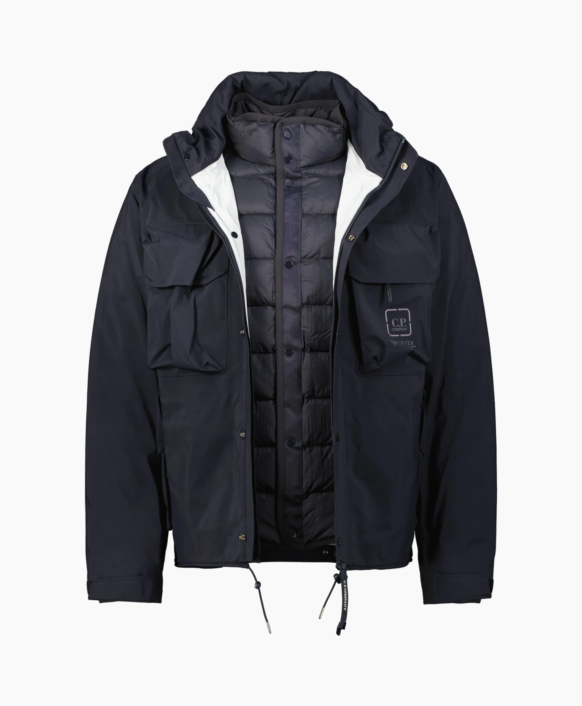 Cp Company Jack Outerwear - Medium Jacket Blauw*Heren Jassen