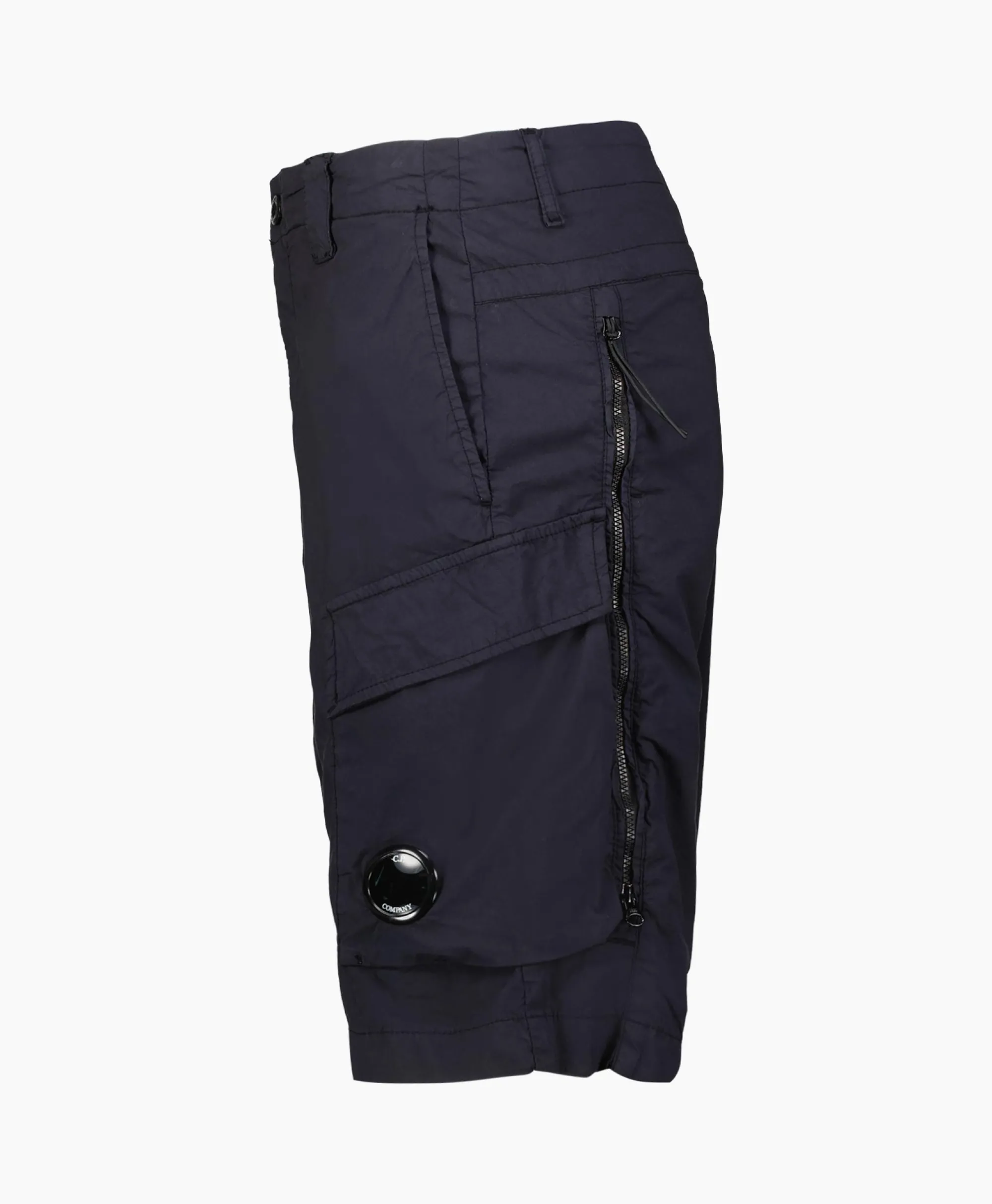 Cp Company Korte Broek Fili Stretch Cargo Donker Blauw*Heren Broeken