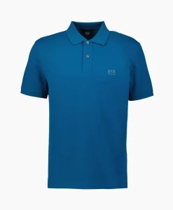 Cp Company Polo Stretch Piquet Regular Blauw*Heren Polo's