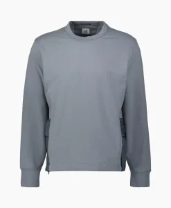 Cp Company Pullover Metropolis Crewneck Blauw*Heren Truien