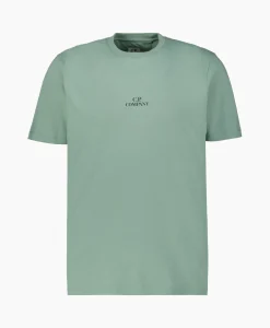 Cp Company T-Shirt Jersey Graphic Licht Groen*Heren T-Shirts