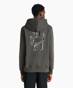 Daily Paper Hoodie Halim Donker Grijs*Heren Truien