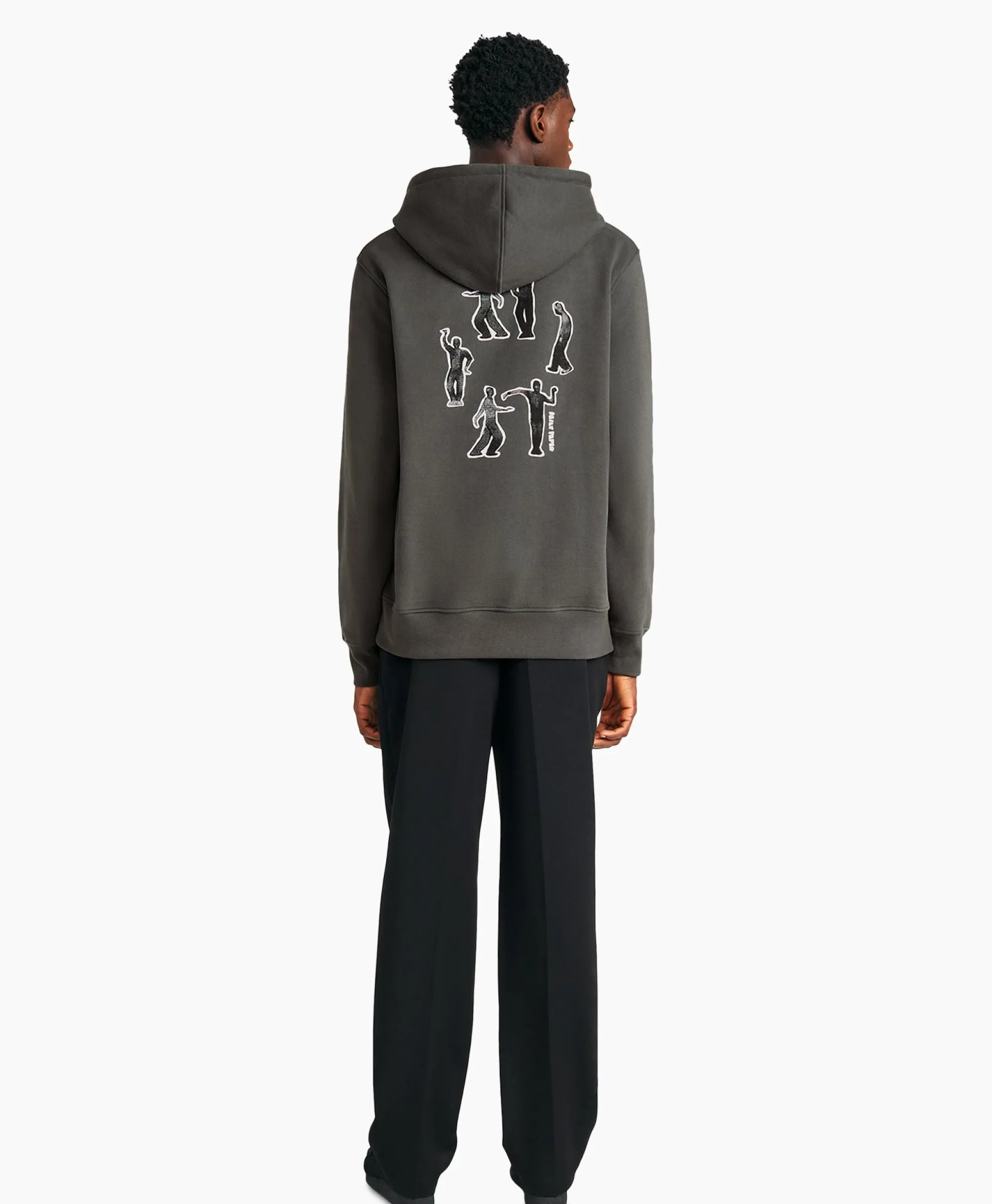 Daily Paper Hoodie Halim Donker Grijs*Heren Truien