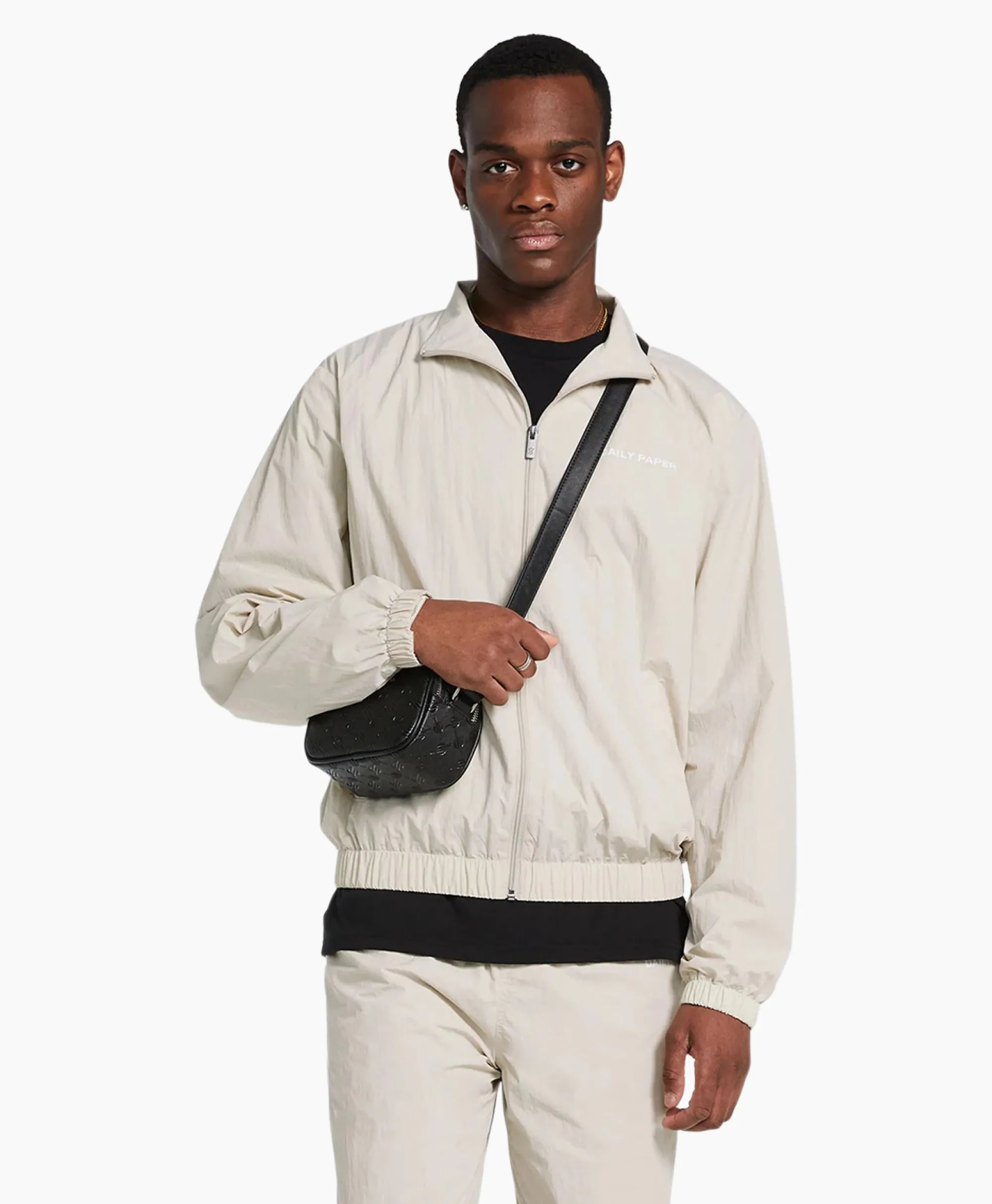 Daily Paper Jack Eward Ecru*Heren Jassen