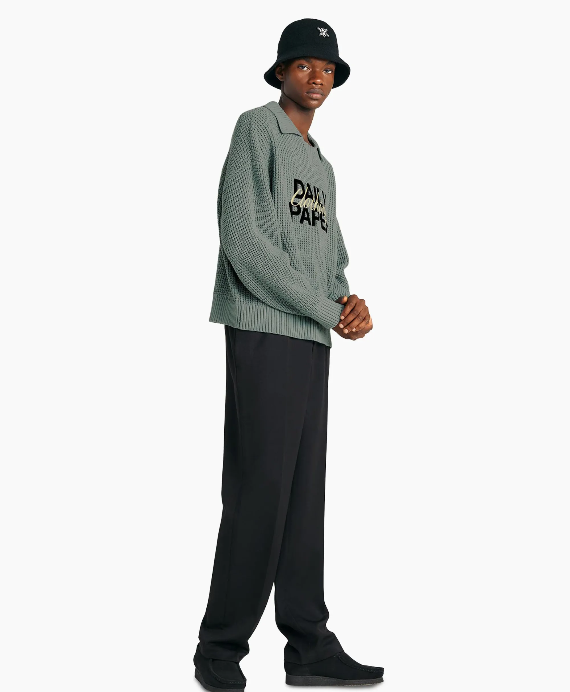 Daily Paper Sweater Hubaab Groen*Heren Truien