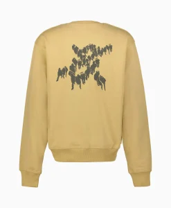 Daily Paper Sweater Shield Beige*Heren Truien