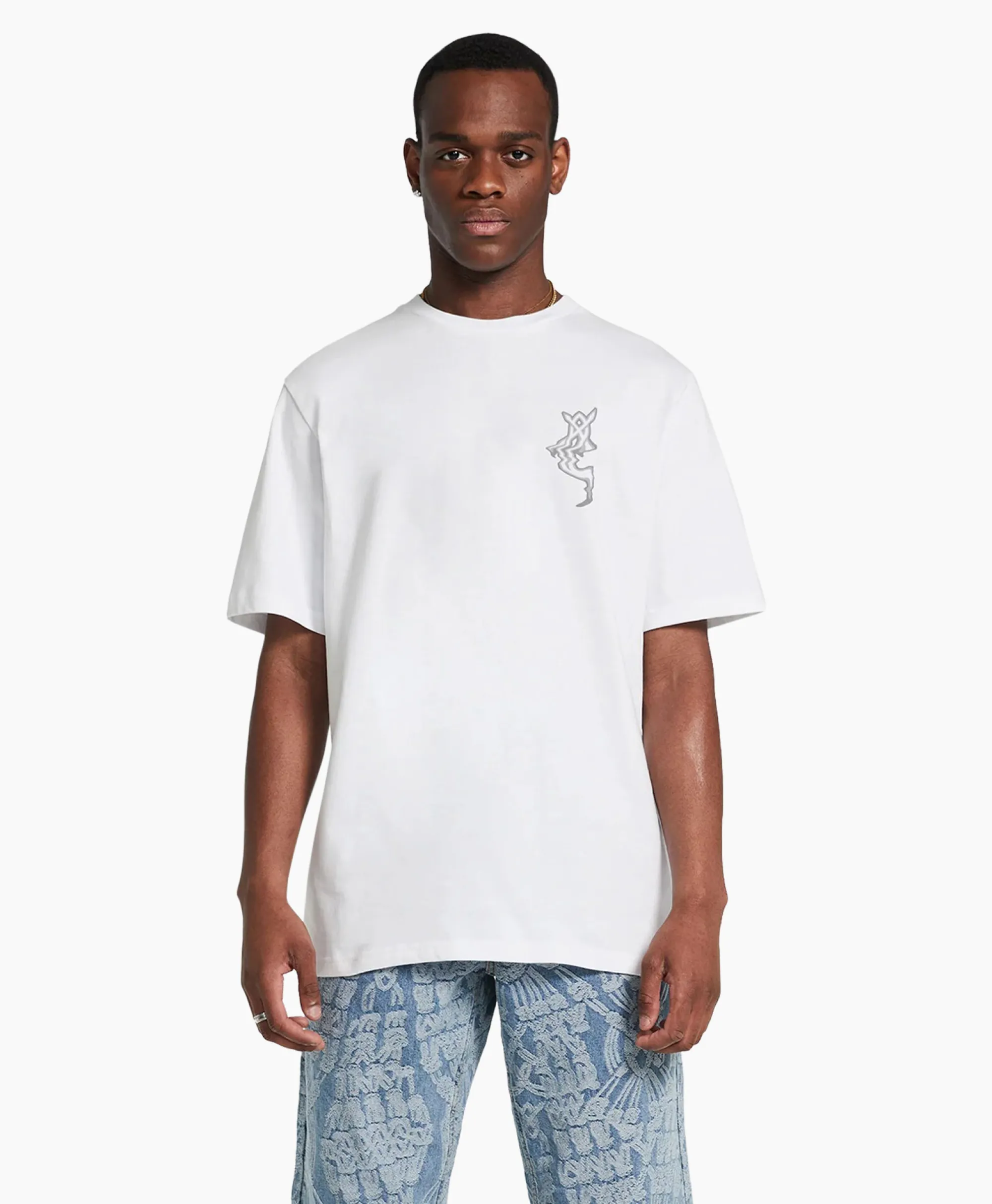 Daily Paper T-Shirt Korte Mouw Reflection Wit*Heren T-Shirts